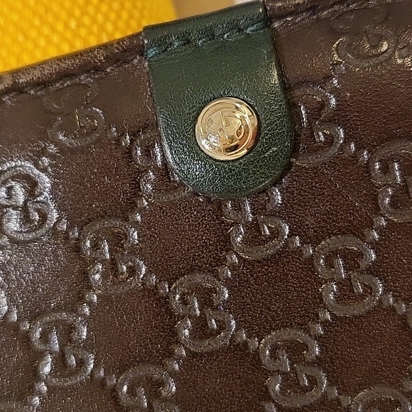 💯 Gucci Monogram Tri colo leather wallet - Picture 4 of 11